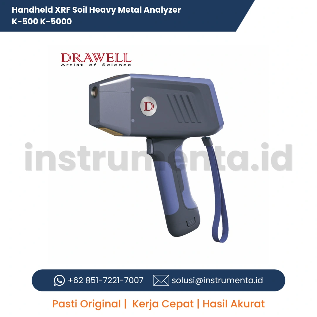 Jual Handheld XRF Soil Heavy Metal Analyzer K-500 K-5000 Distributor Resmi Indonesia